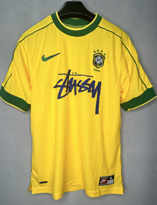 1998 Brazil X Stüssy Retro Jersey/1998 巴西主场