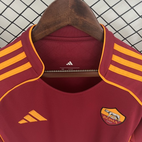 25-26 Roma Home Fans Jersey/ 25-26  罗马主场球迷版