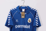 86-87 Real Madrid Away Retro Jersey/86-87皇马客场