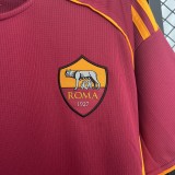 25-26 Roma Home Fans Jersey/ 25-26  罗马主场球迷版