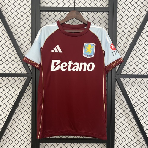 25-26  Aston Villa Home Fans Jersey/25-26 阿斯顿维拉主场球迷版