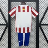 25-26 Atletico Madrid Home Kid Kit/25-26 马竞主场童装
