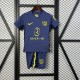 25-26 Atletico Madrid Away Kid Kit/25-26 马竞客场童装