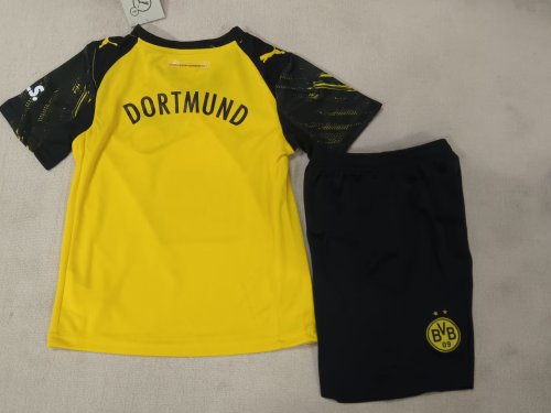 25-26 Borussia Dortmund Home Kid Kit/25-26多特蒙德主场童装