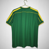 1998 Brazil Goalkeeper Green Retro Jersey/1998巴西守门员复古