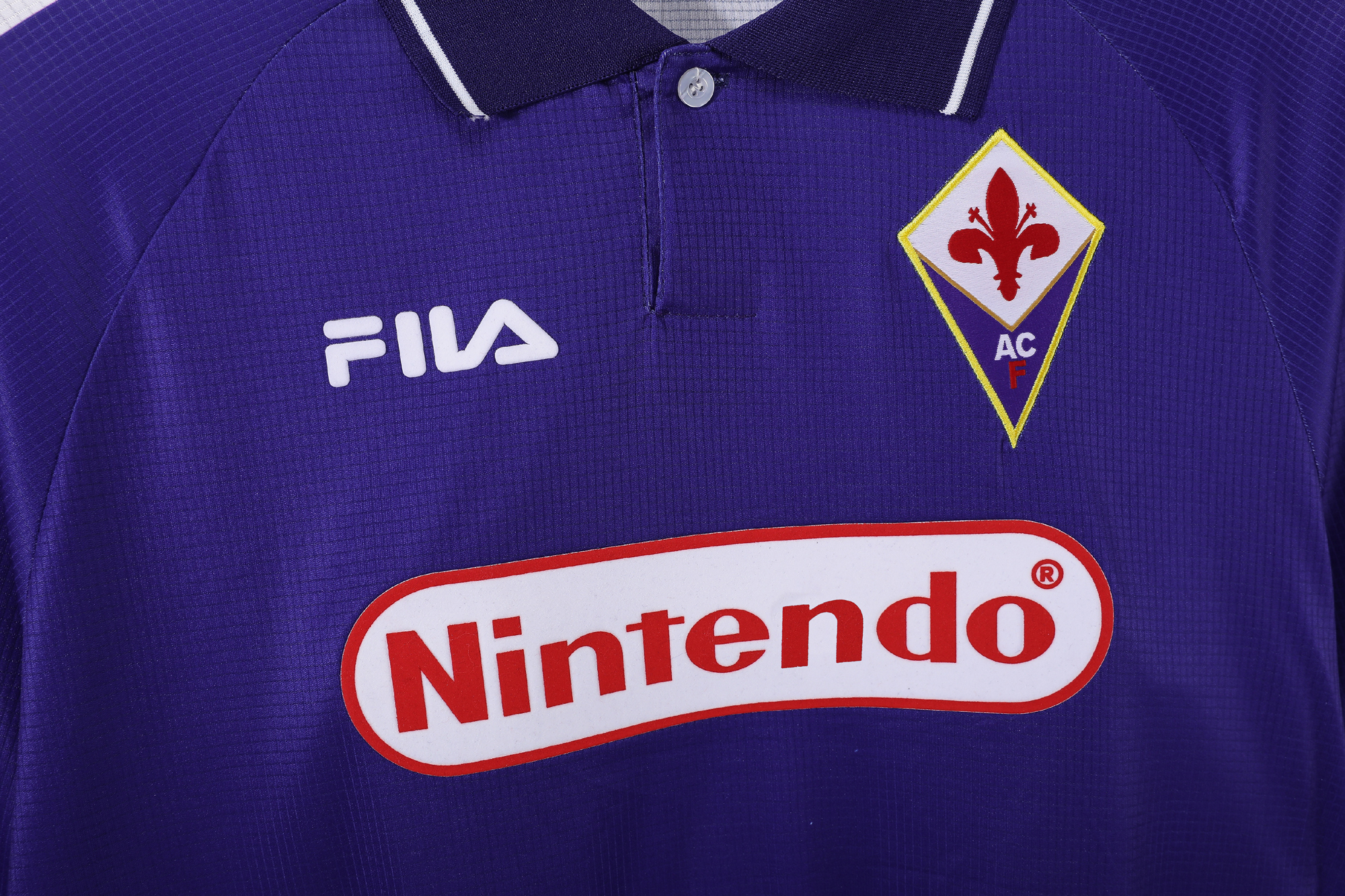 98-99 Fiorentina Home Long Sleeve Retro Jersey