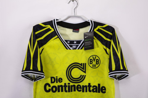 94-95 Dortmund Home Retro Jersey/94-95多特主场