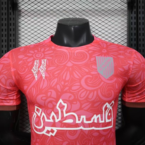 25-26 Plaestino Pink Jersey/25-26巴勒斯坦粉色