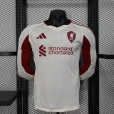 25-26 Liverpool Away Player Long Sleeve Jersey/25-26 利物浦客场球员长袖