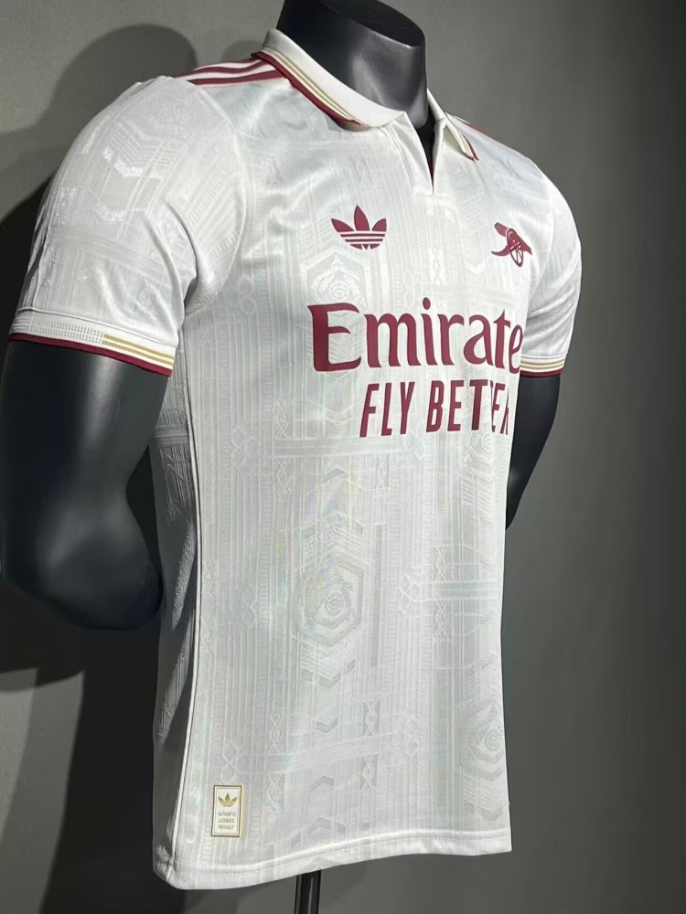 ウェア 25-26 arsenal 3rd adidas Arsenal 25/26 Long Sleeve Third Jersey - White | Free