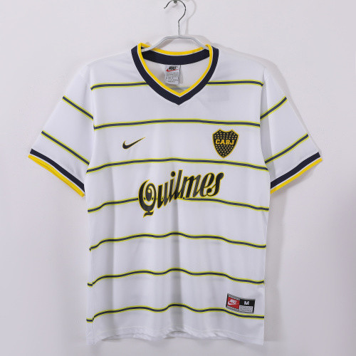 1999 Boca Juniors Away Retro Jersey/1999博卡客场