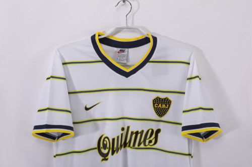 1999 Boca Juniors Away Retro Jersey/1999博卡客场