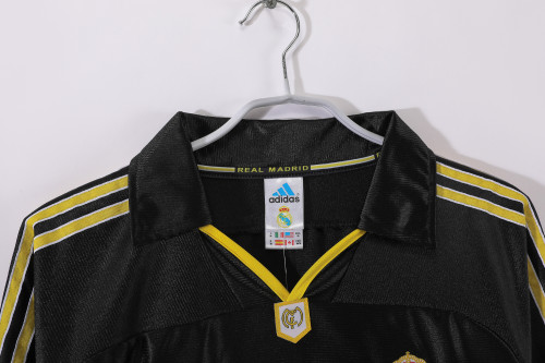 1999-2001 Real Madrid Away Long Sleeve Retro Jersey/99-01皇马客场长袖