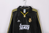 1999-2001 Real Madrid Away Long Sleeve Retro Jersey/99-01皇马客场长袖