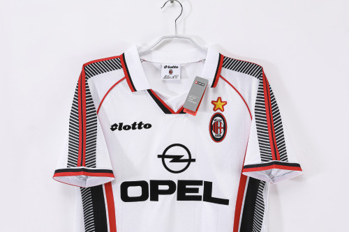 97-98 AC Milan Away Retro Jersey/97-98AC米兰客场