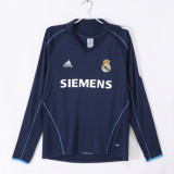 05-06 Real Madrid Away Long Sleeve Retro Jersey/05-06皇马客场长袖