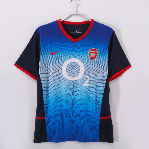 02-04 Arsenal away Retro Jersey/02-04阿森纳客场