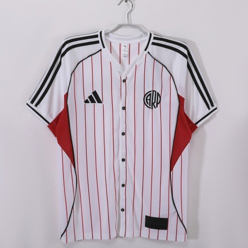25-26 River Plate Baseball Jersey/ 25-26河床棒球服