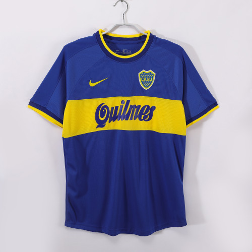 00-01 Boca Juniors Home Retro Jersey/00-01博卡主场