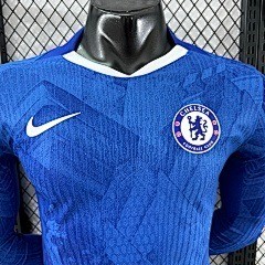 25-26 Chelsea Home Player Long Sleeve Jersey/ 25-26切尔西主场球员版长袖