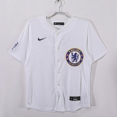 25-26 Chelsea White Baseball Jersey/ 25-26切尔西棒球服