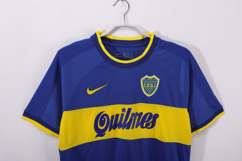 00-01 Boca Juniors Home Retro Jersey/00-01博卡主场