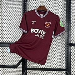 25-26  West Ham United Home Fans Jersey/ 25-26 西汉姆主场球迷版