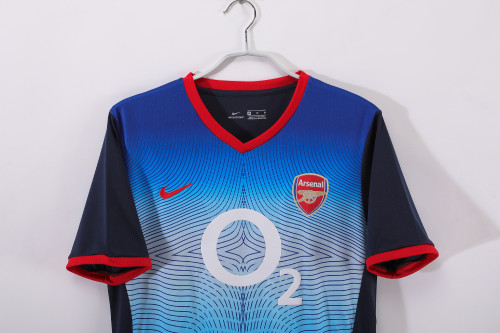 02-04 Arsenal away Retro Jersey/02-04阿森纳客场