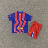 25-26 Barcelona 4th Kid Kit/25-26 巴萨第四客场童装