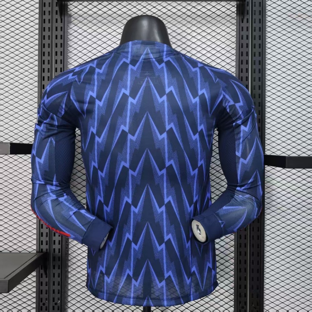25-26 Arsenal Away Player Long Sleeve Jersey