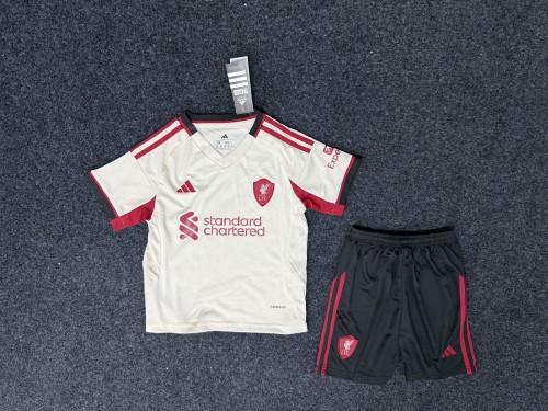25-26 Liverpool Away kids kit/25-26利物浦客场童装