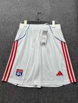 25-26 Lyon Home Shorts/25-26 里昂主场短裤