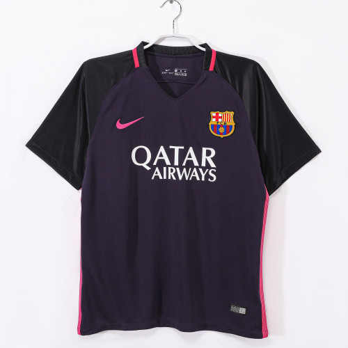 16-17 BA Away Retro Jersey/16-17巴萨客场