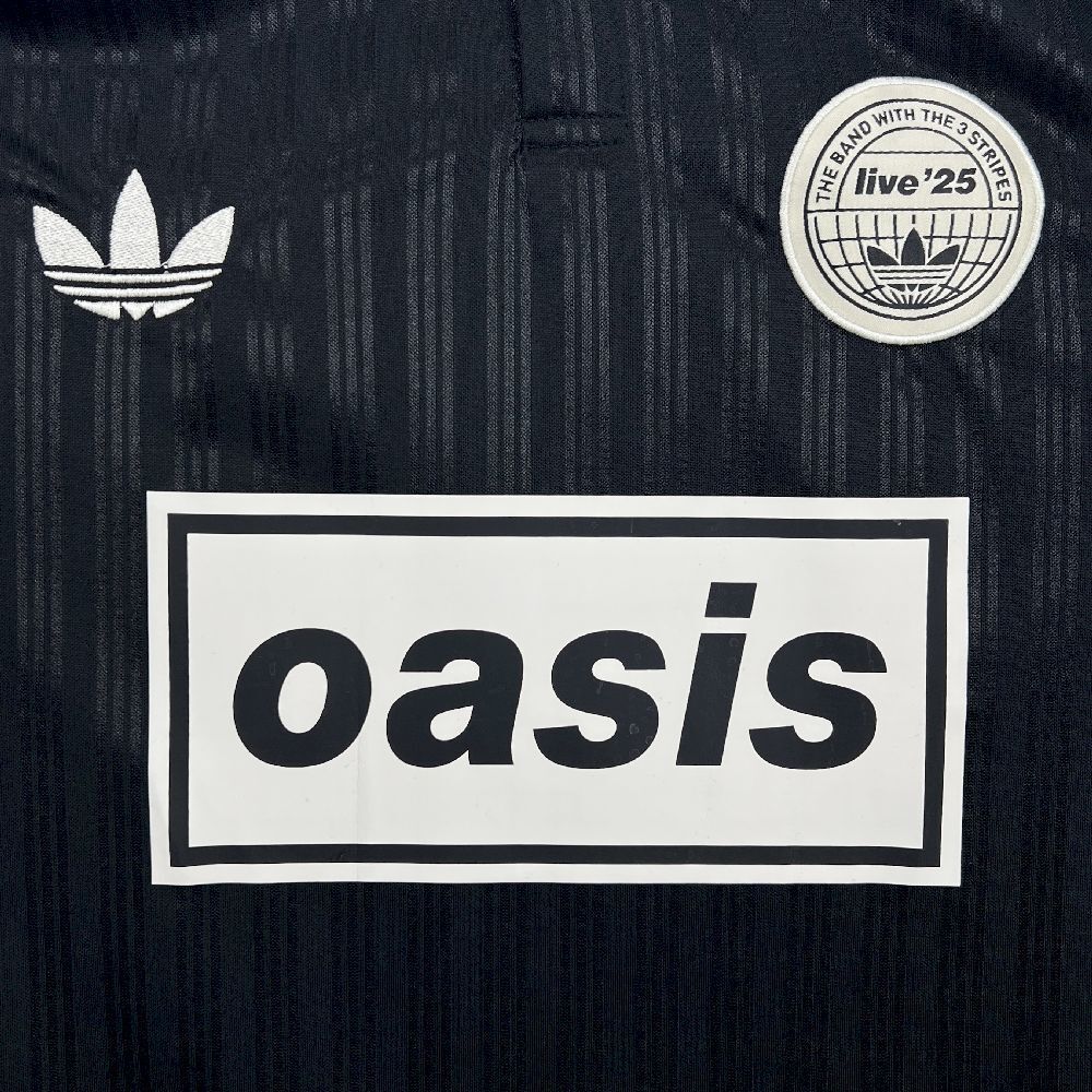 2025 Adidas Oasis Fashion Black T-shirt