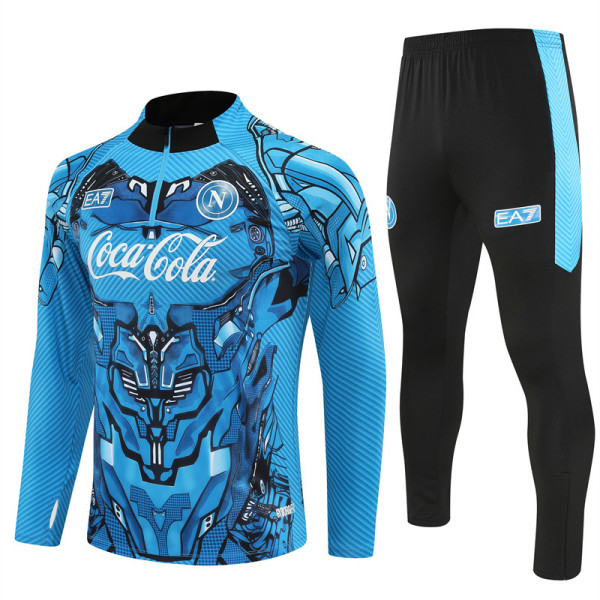 25-26 Napoli Training Suit/25-26那不勒斯半拉训练服