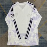 25-26 Manchester United Away Long Sleeve Fans Jersey/ 25-26 曼联客场球迷长袖