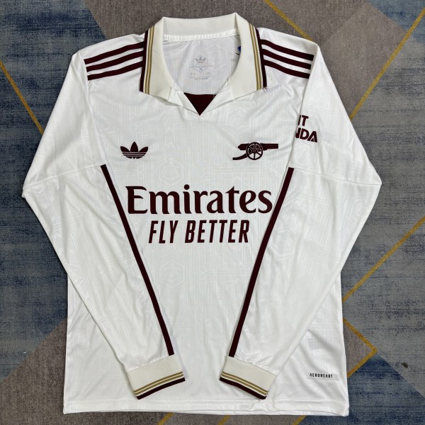 25-26  Arsenal Third Long Sleeve Fans Jersey/ 25-26 阿森纳第二客场球迷长袖