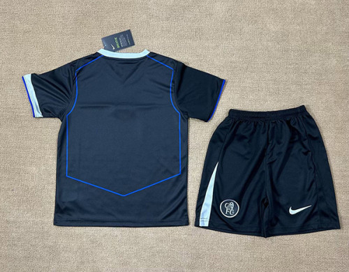 25-26 Chelsea Third Kid Kit/25-26切尔西第二客场童装