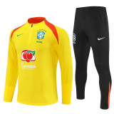 2025 Brazil Yellow Player Version Training Suit/2025巴西训练服，球员版