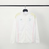 2025 Juventus White Windbreaker/2025 尤文白色风衣