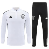 2025 Germany White Training Suit/2025德国半拉训练服