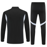 2025 Germany Black Training Suit/2025德国半拉训练服