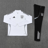 2025 Germany White Training Suit/2025德国半拉训练服