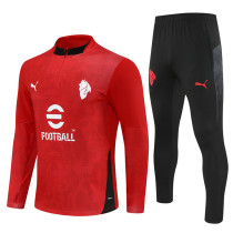 25-26 AC Milan Training Suit/24-25AC米兰半拉训练服