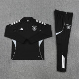 2025 Germany Black Training Suit/2025德国半拉训练服