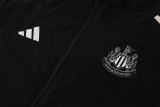 2025 Newcastle Black Windbreaker/2025 纽卡斯尔黑色风衣
