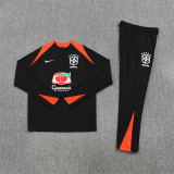 2025 Brazil Black Player Version Training Suit/2025巴西训练服，球员版