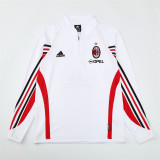 03-04 AC Milan White Retro Training Suit Top/ 03-04AC米兰复古上衣