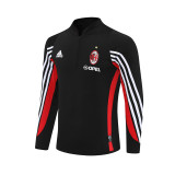 03-04 AC Milan Black Retro Training Suit Top/ 03-04 AC米兰复古上衣