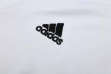 13-14 Real Madrid White Retro Training Suit Top/13-14皇马复古上衣